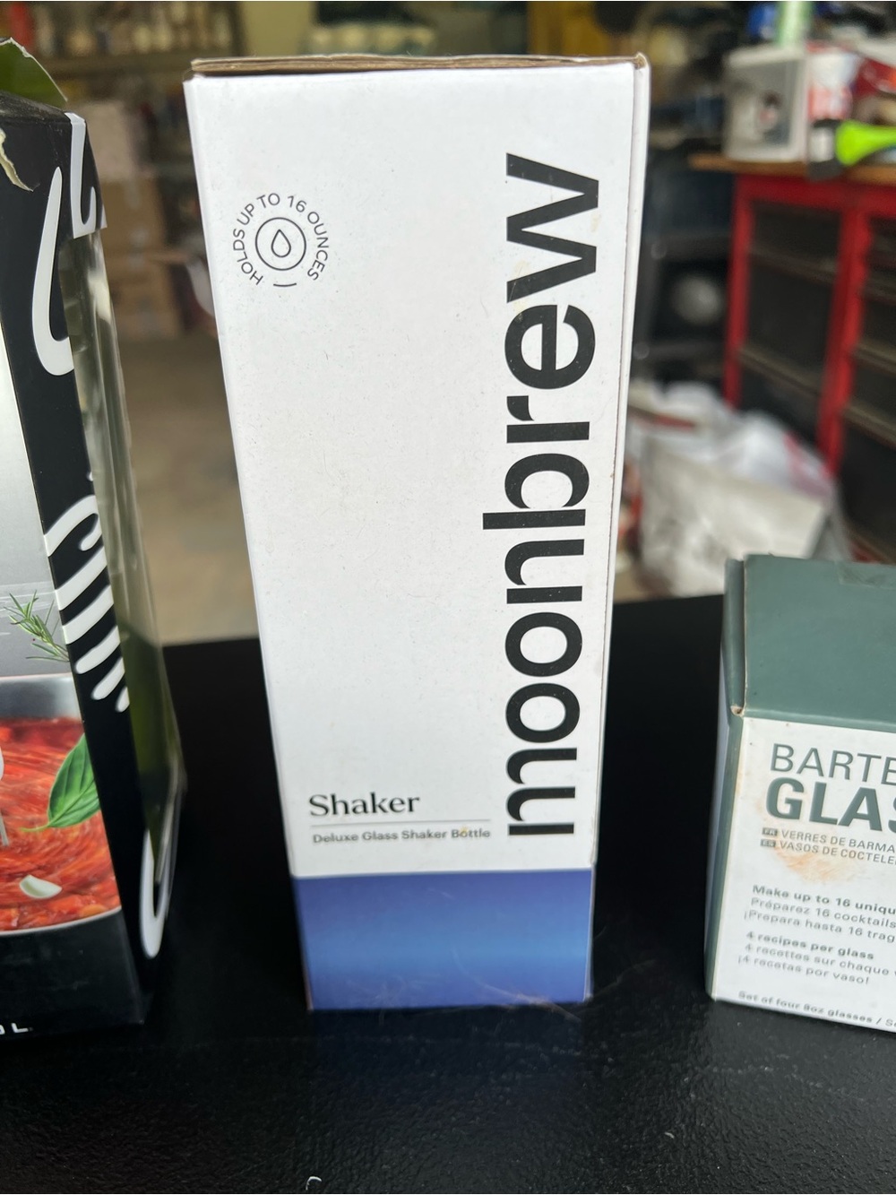 Moonbrew Insulated Bottle - White with Gradient Base - Picture 2 of 4